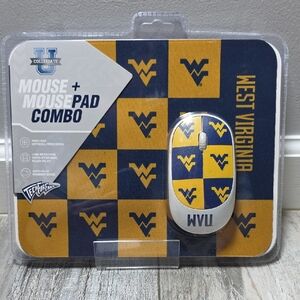 NCAA | West Virginia University WVU Mouse & Mouse Pad Combo *NISP